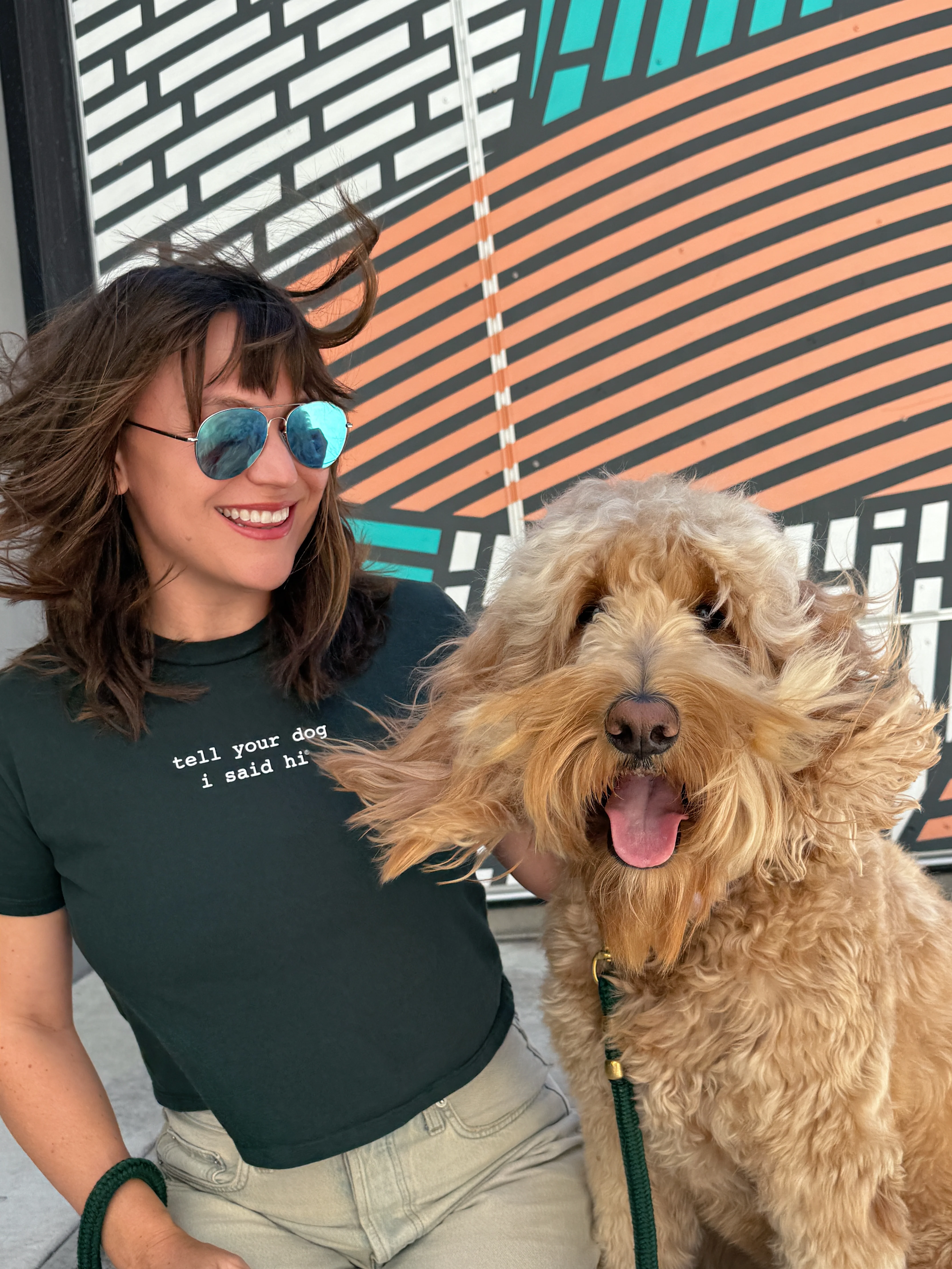 Classic Crop Tee - Dark Green - Image 5