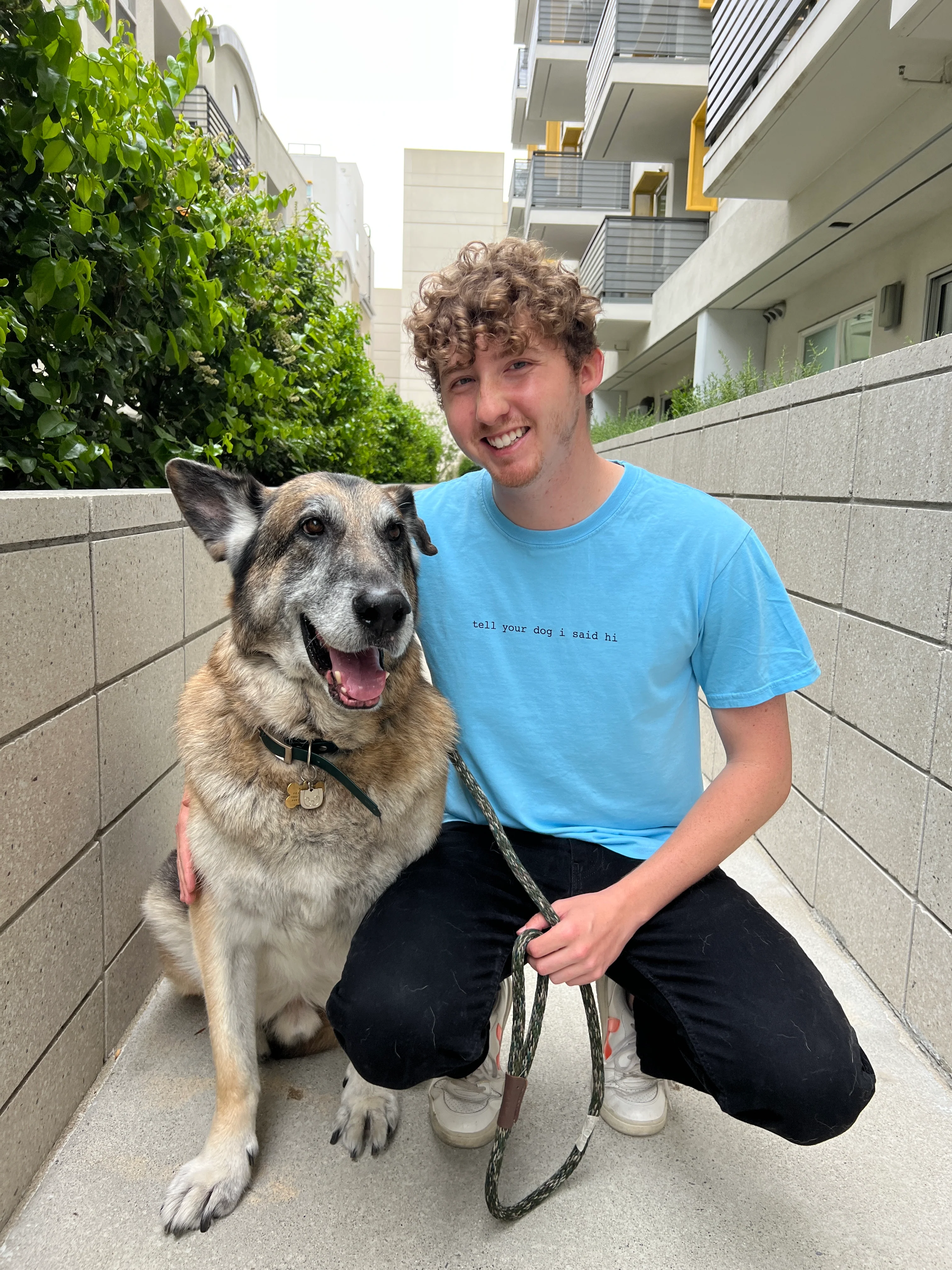 Classic Tee - Light Blue - Image 3