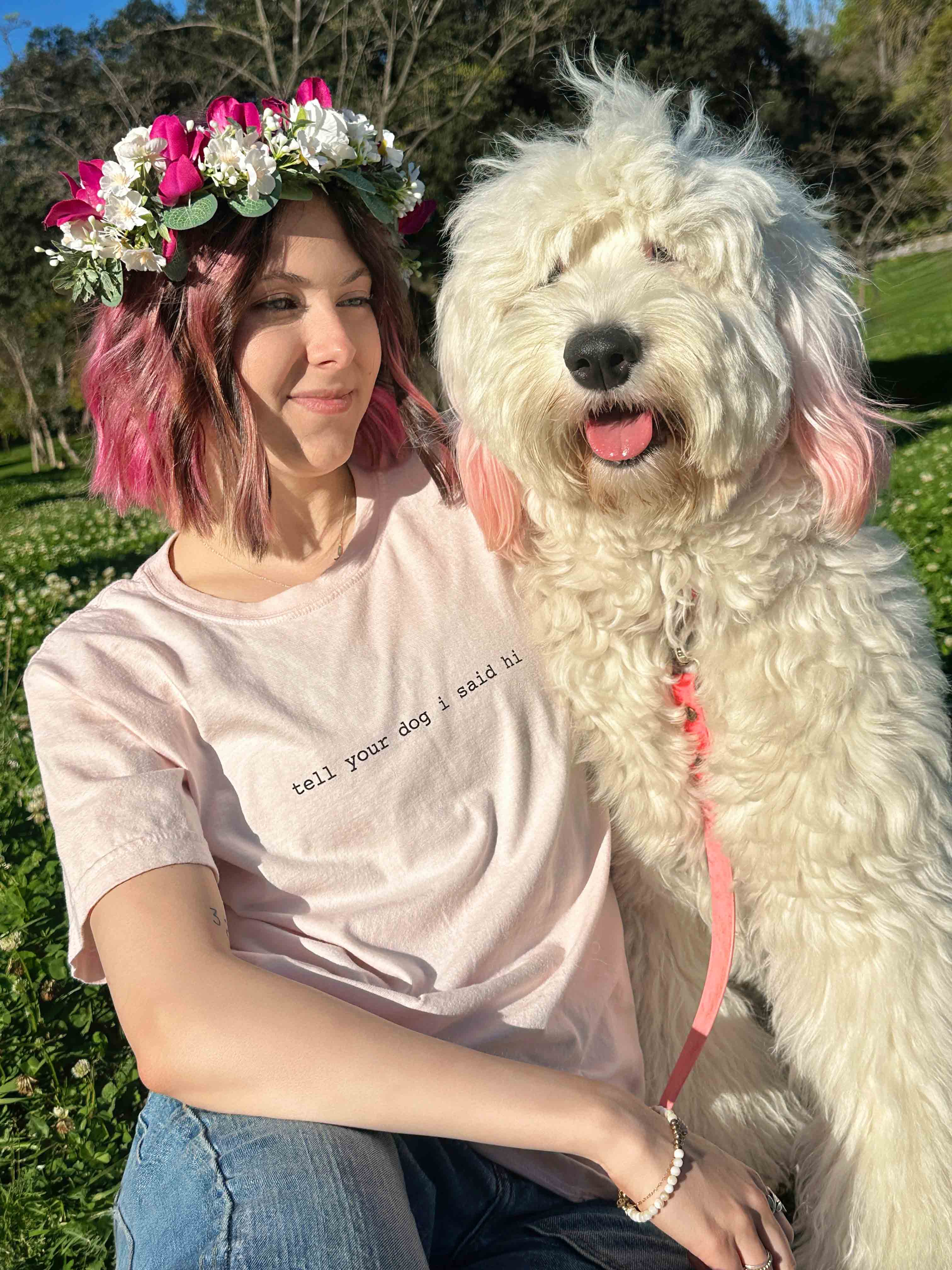 Classic Tee - Powder Pink - Image 3