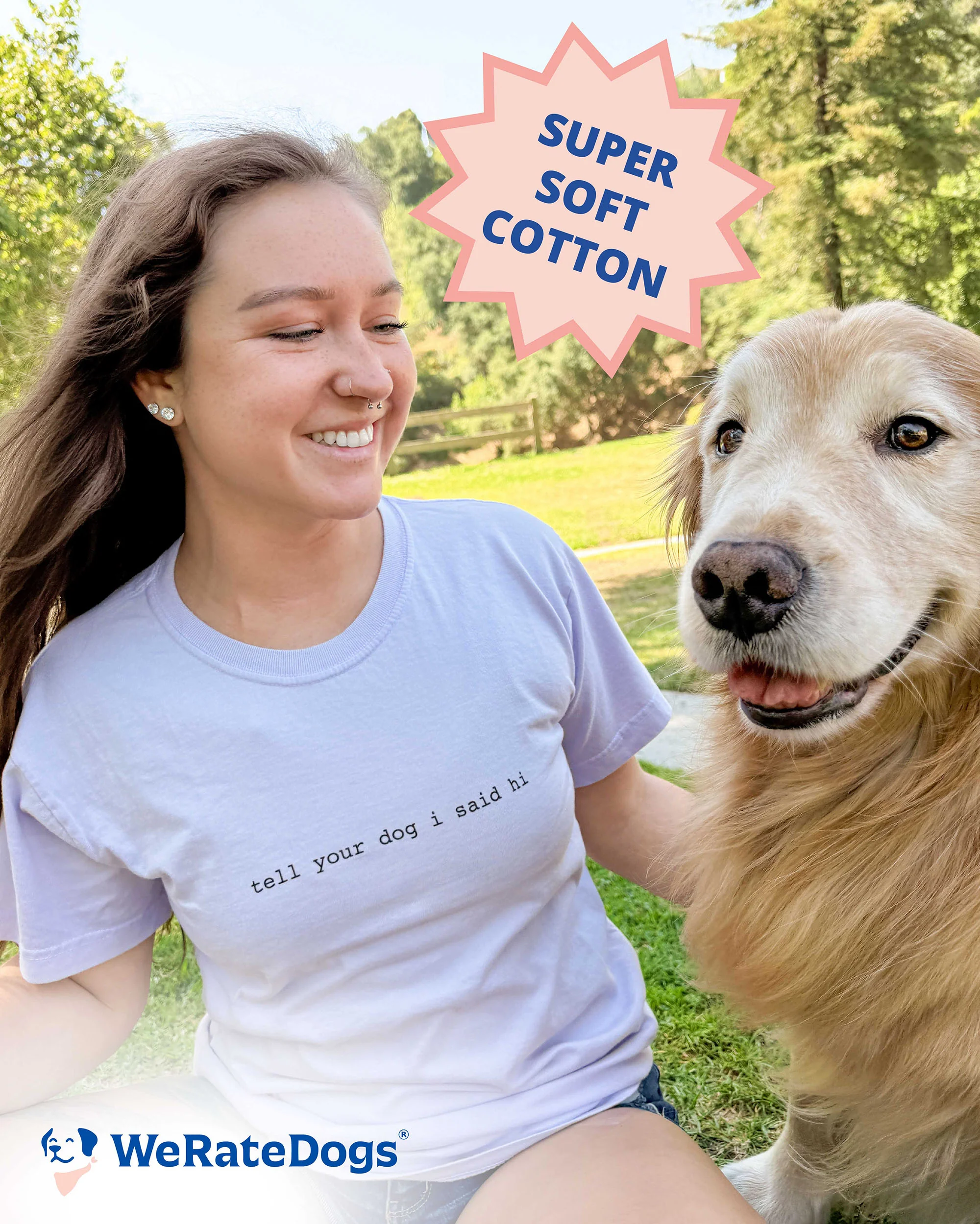 Classic Tee - Lavender - Image 4