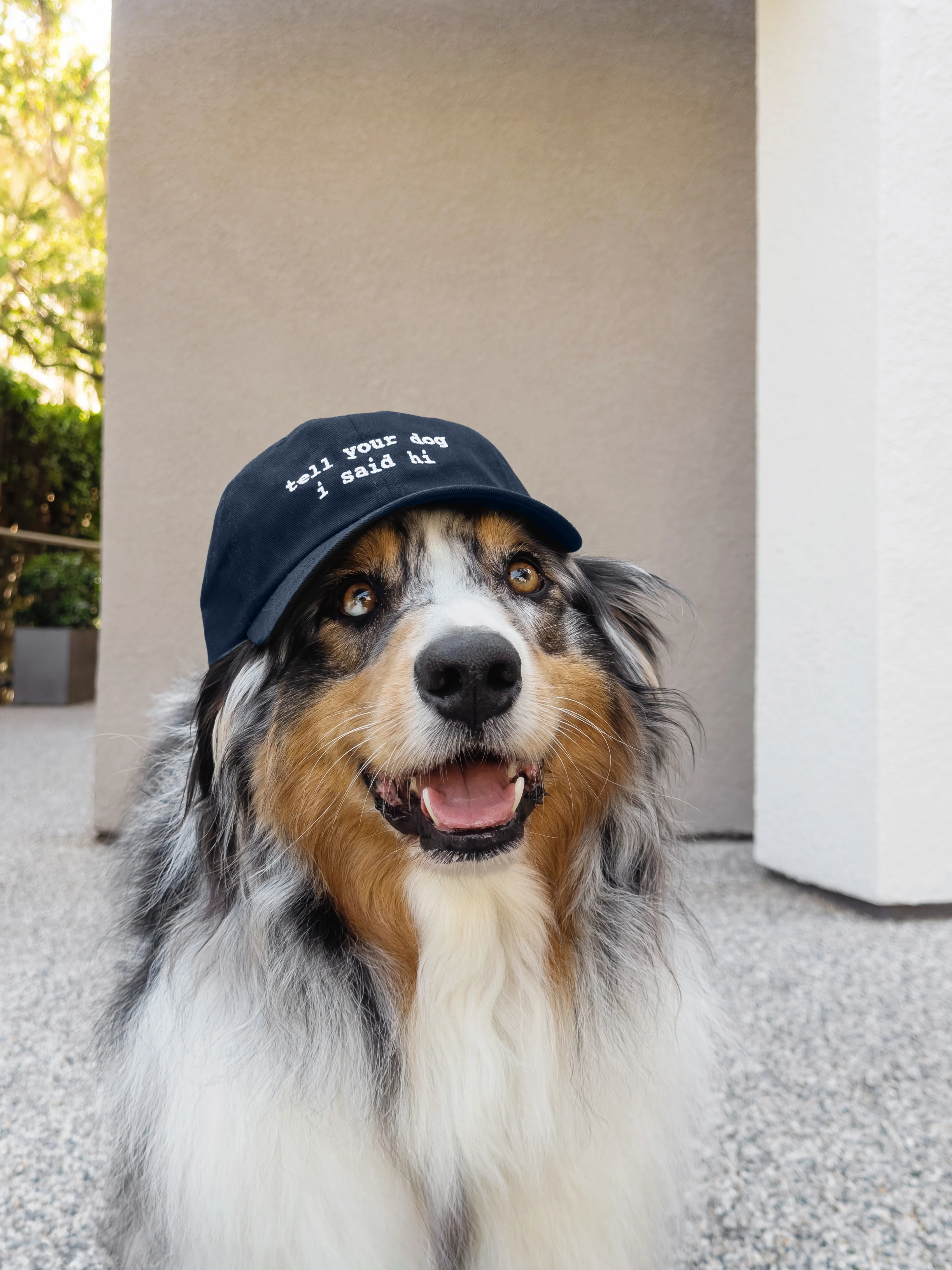 Navy Hat - lowercase - Image 3