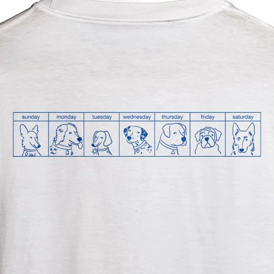 The Dogs Were Good Again Tee - White - Image 4