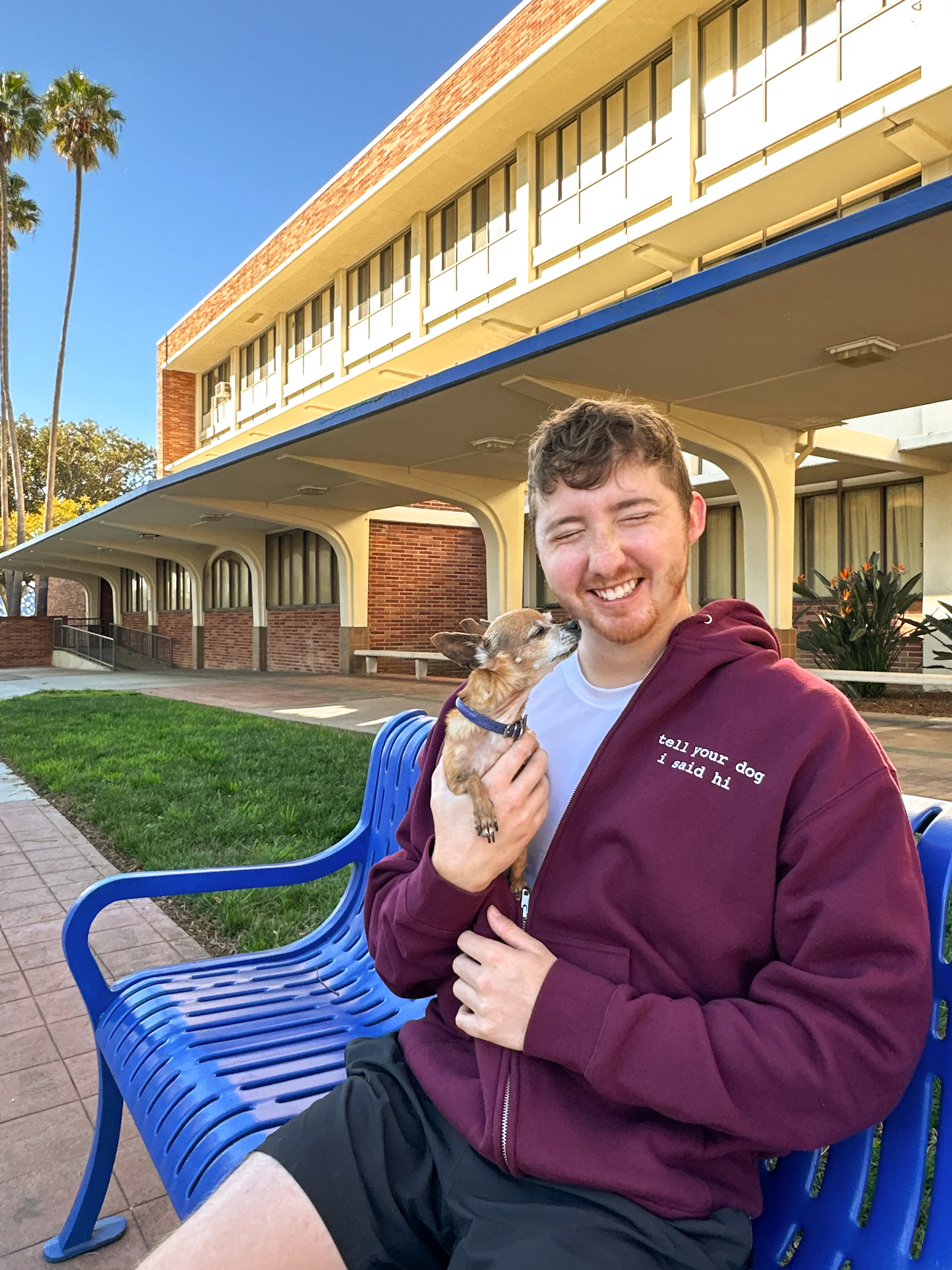 Zip Hoodie - Maroon - Image 3